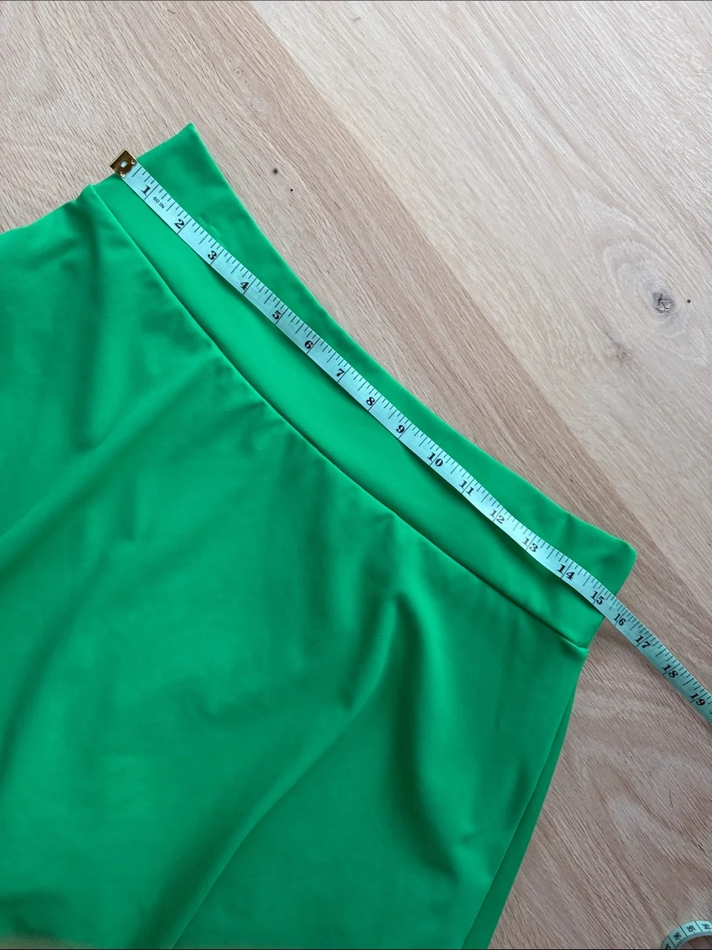 J.Crew Kelly Green Scalloped Hem Skort